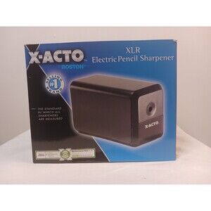 X-Acto XLR Office Electric Pencil Sharpener Charcoal Black 1818 - NEW